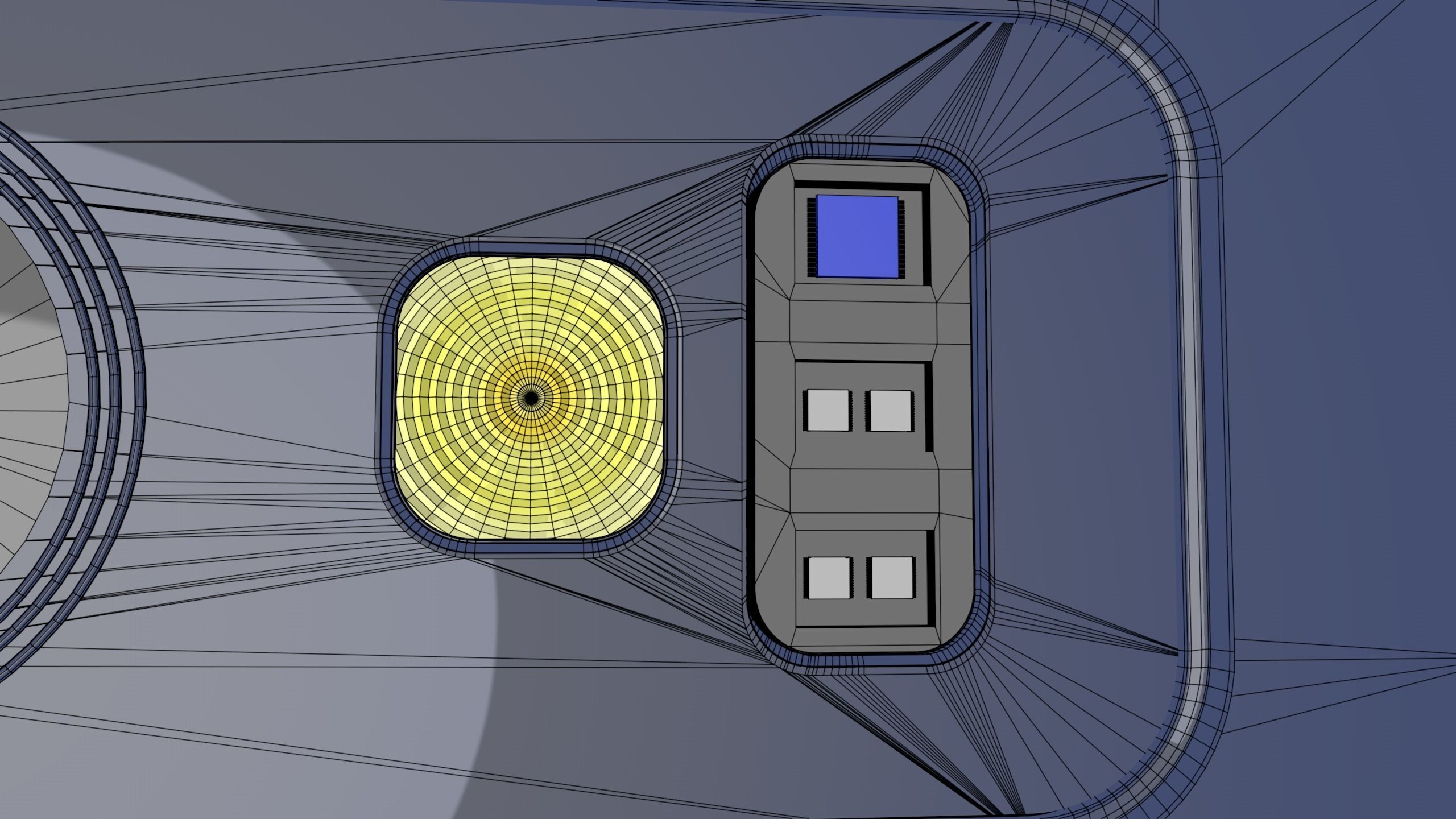 Samsung Galaxy Note 9 Ocean Blue Free low-poly 3D model_19