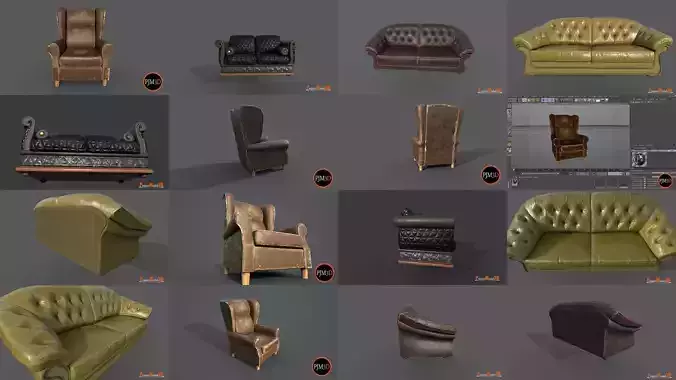 Sofa Collection Pack 01