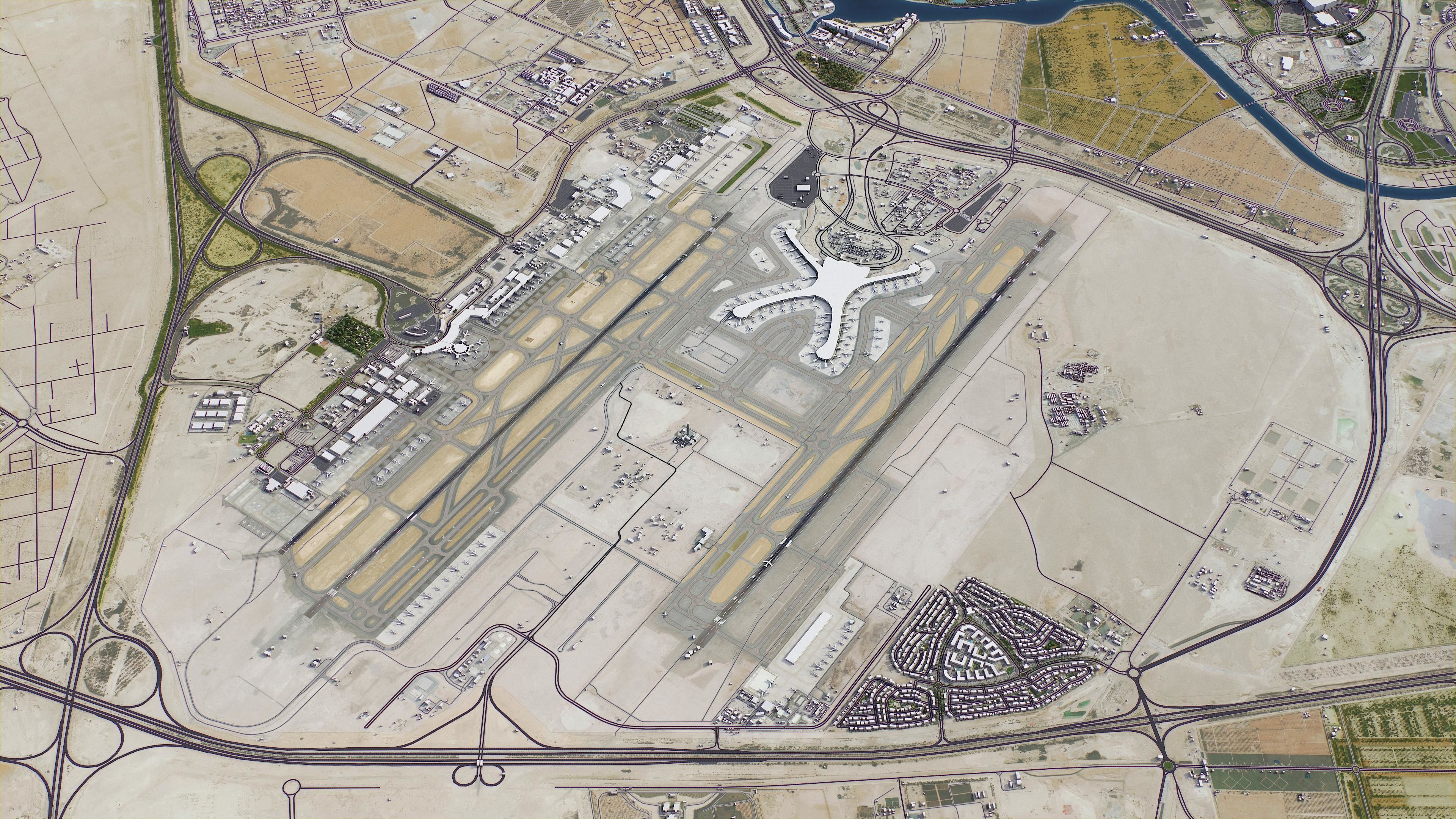 Abu Dhabi - 3D City Model Low-poly 3D model_30