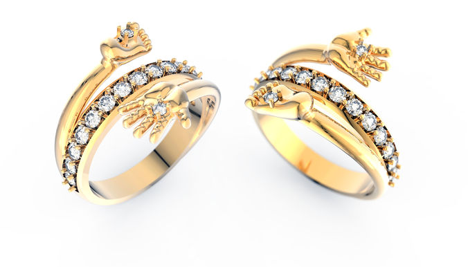 Ring For Mom  3D print model