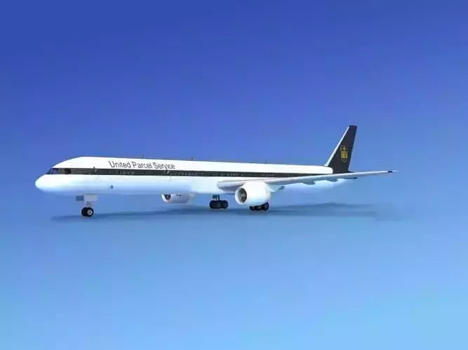 Boeing 757-300 UPS 3D model