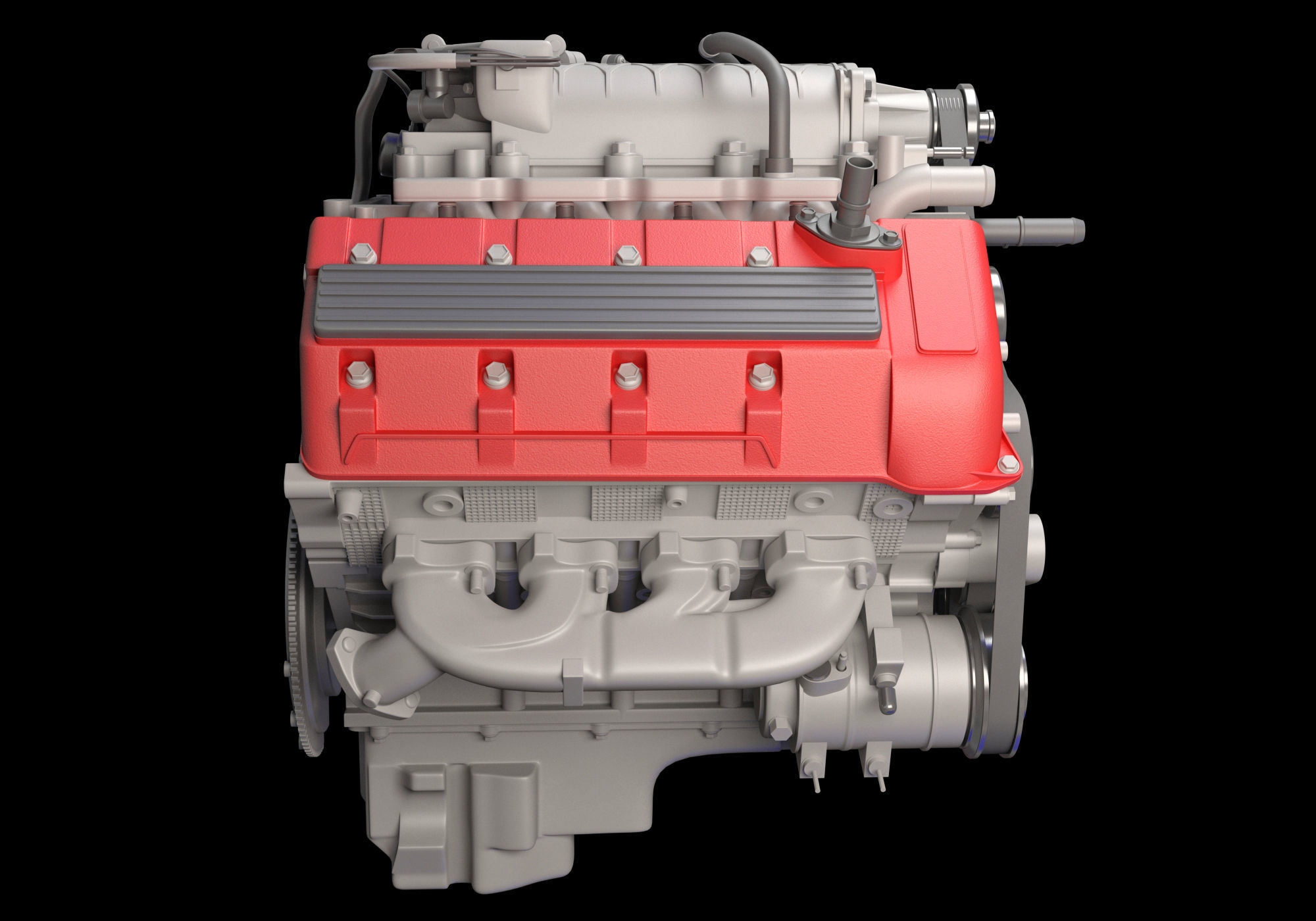 How Engine Ignition Works Cutaway Animation 3D model_15