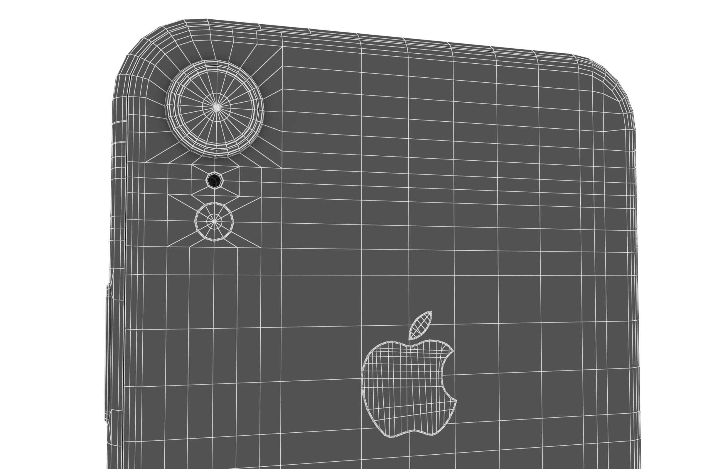 Apple iPhone Xr Yellow 3D model_14