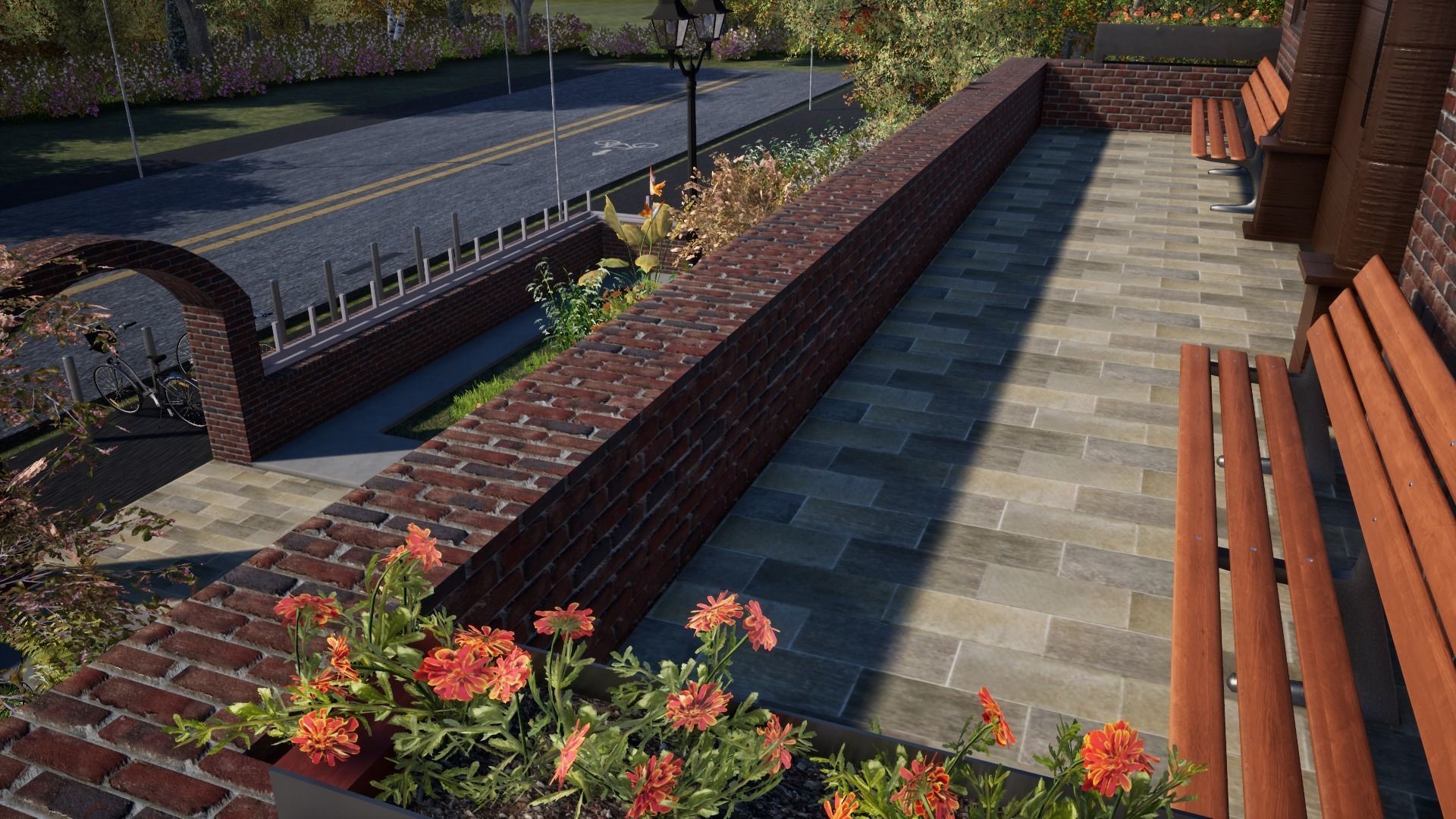 HOUSE ANTIQUE Low-poly 3D model_9