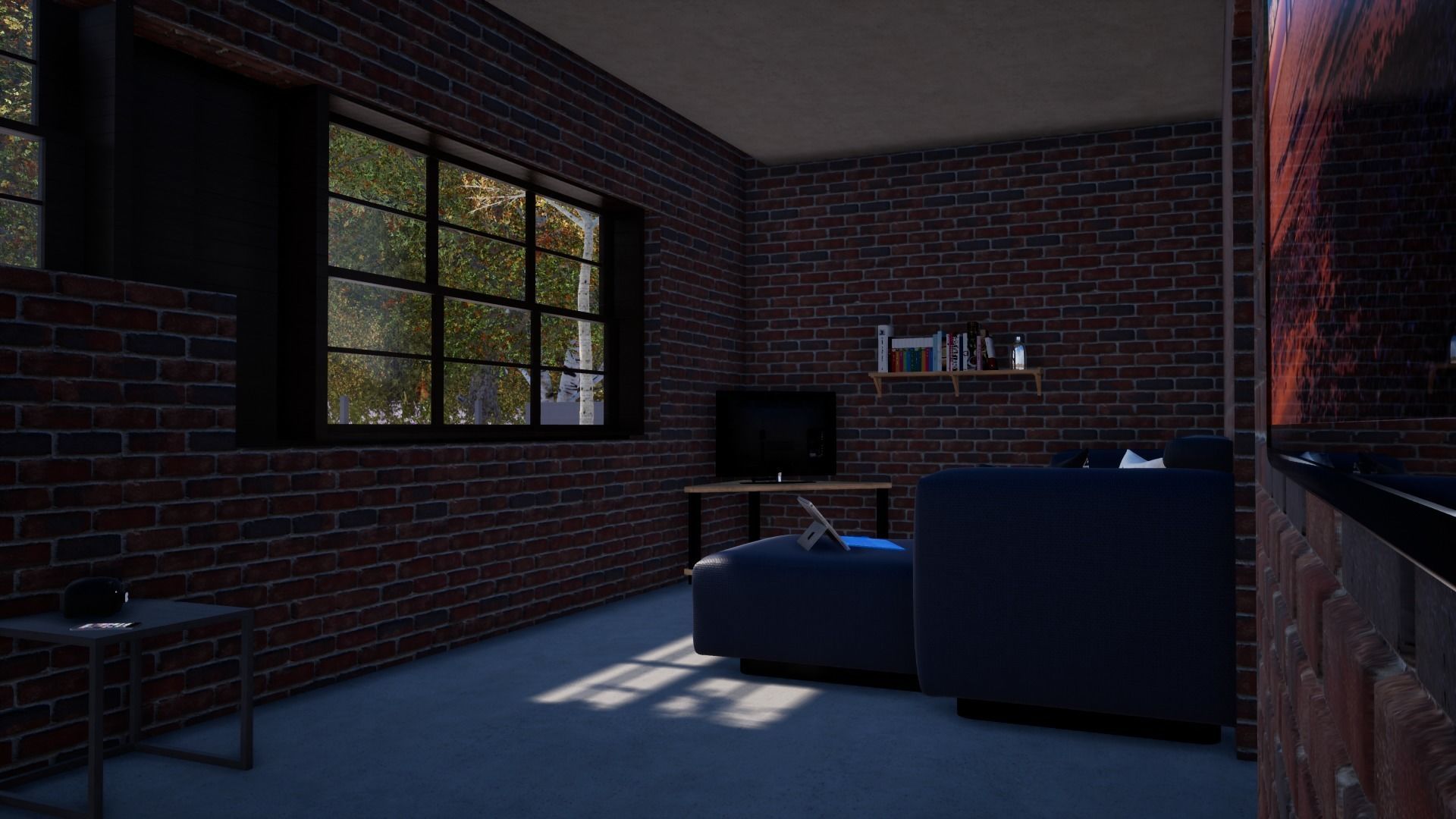 HOUSE ANTIQUE Low-poly 3D model_7