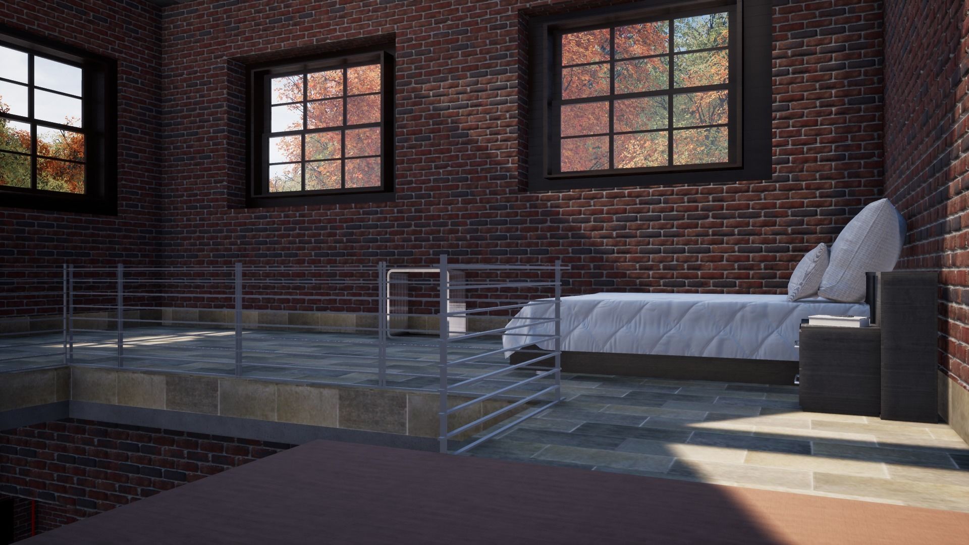 HOUSE ANTIQUE Low-poly 3D model_5