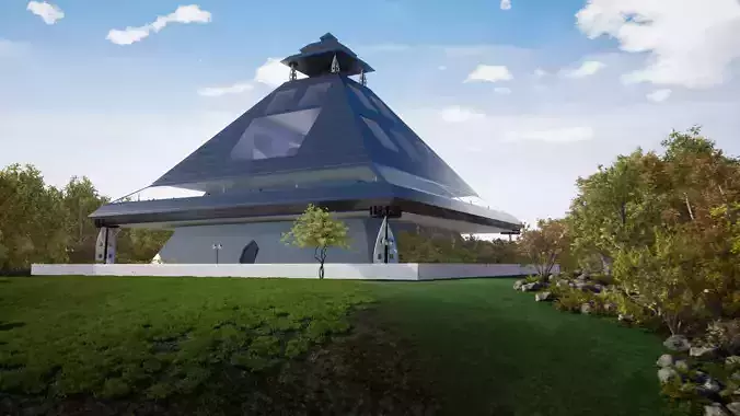 SUSTAINABLE CHIMERA Free low-poly 3D model