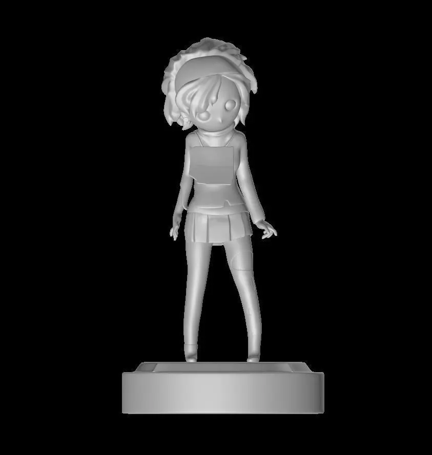 Free Hug figure 3D print model_0