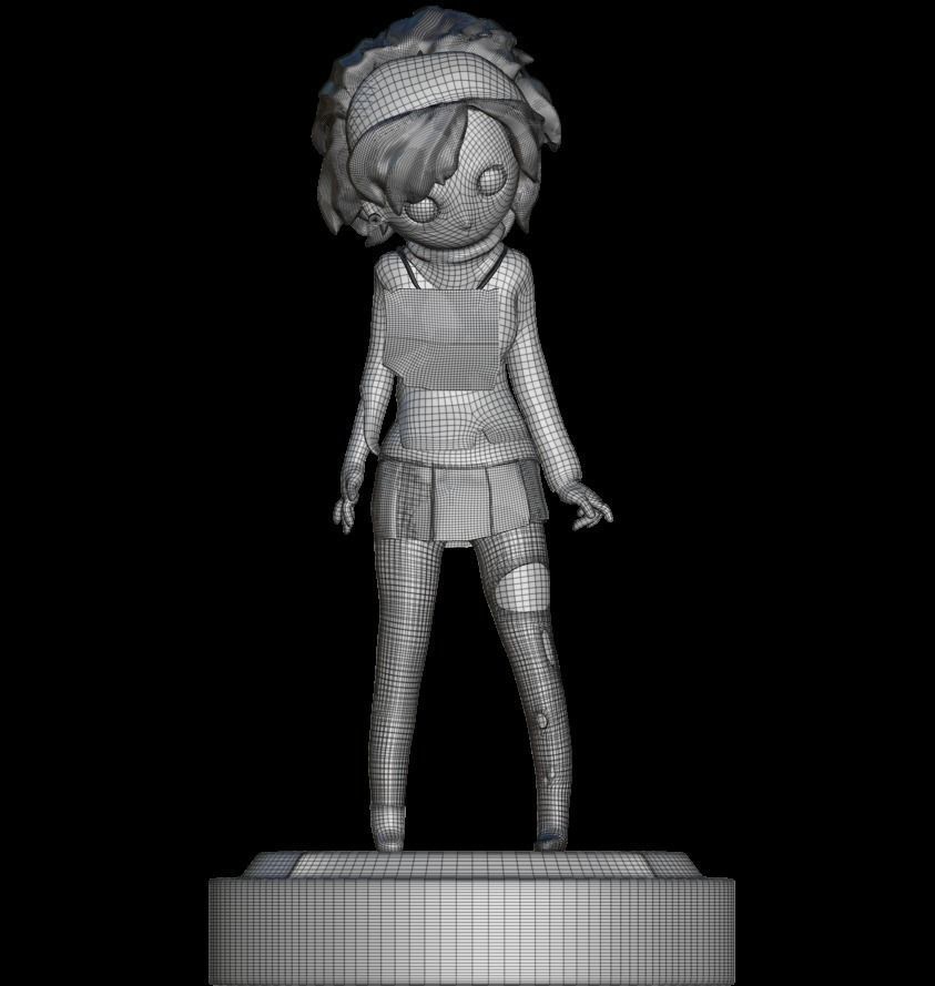 Free Hug figure 3D print model_3