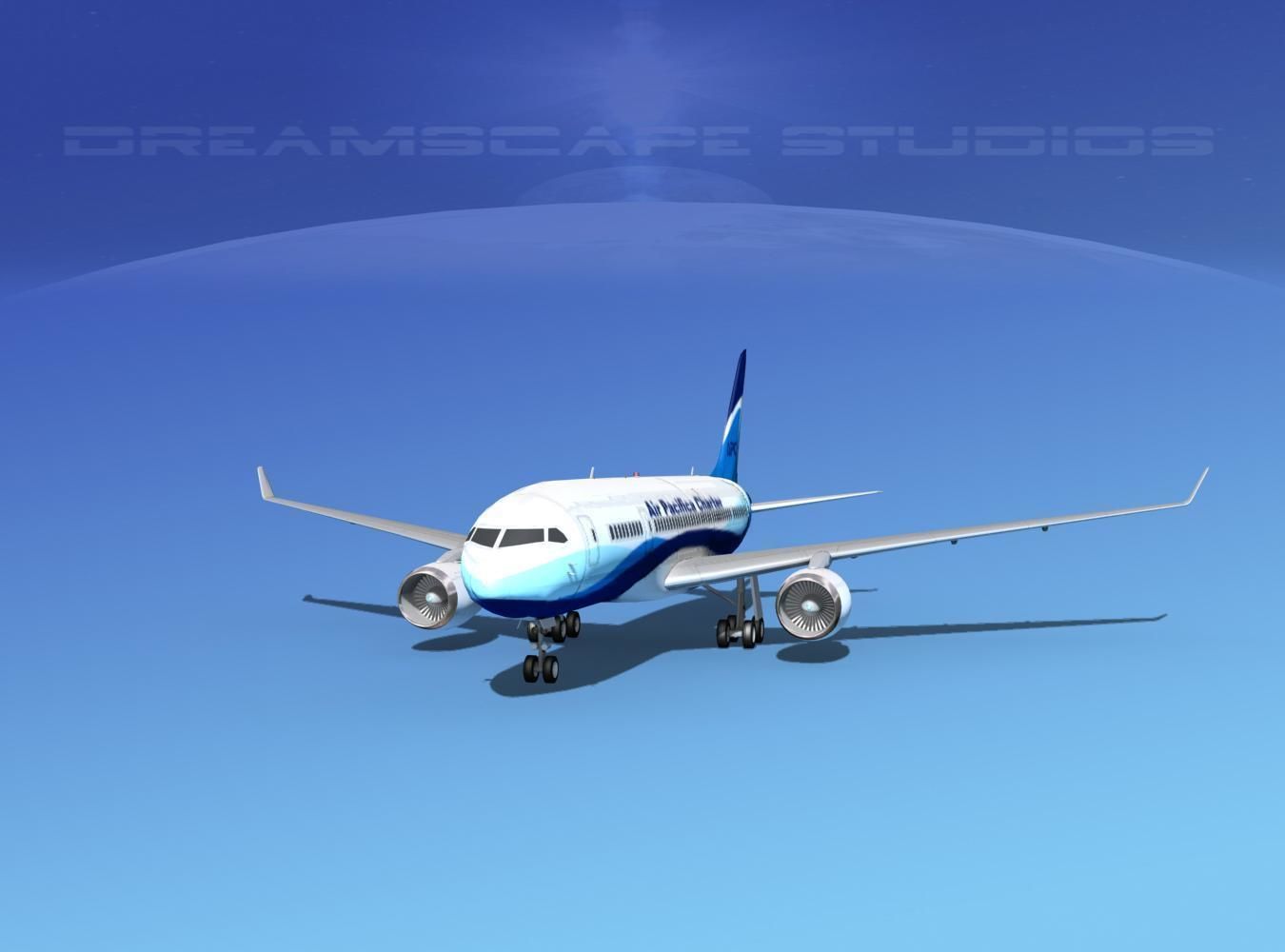 Boeing 787-8 Air Pacifica Charter 3D model_1