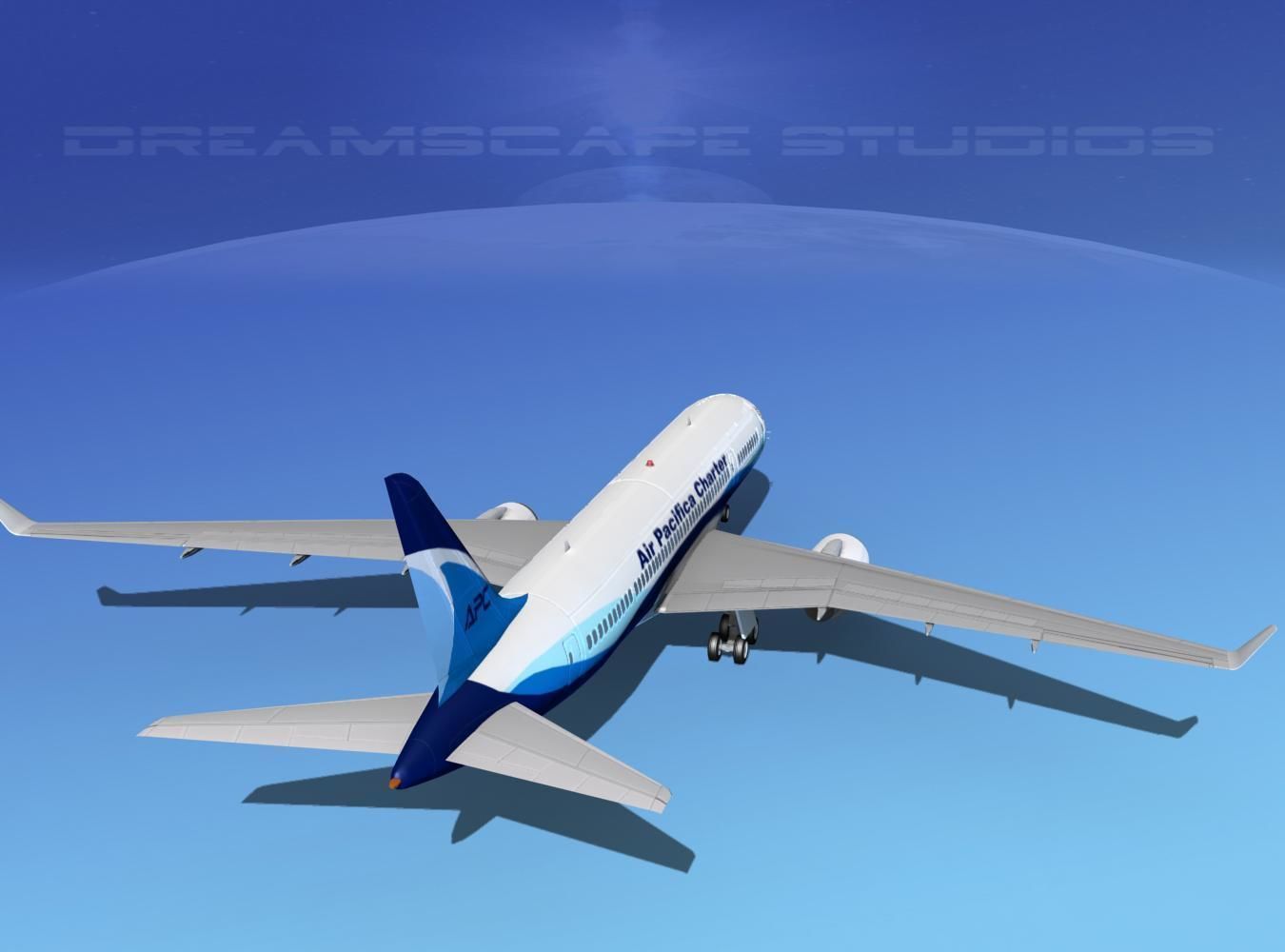 Boeing 787-8 Air Pacifica Charter 3D model_6