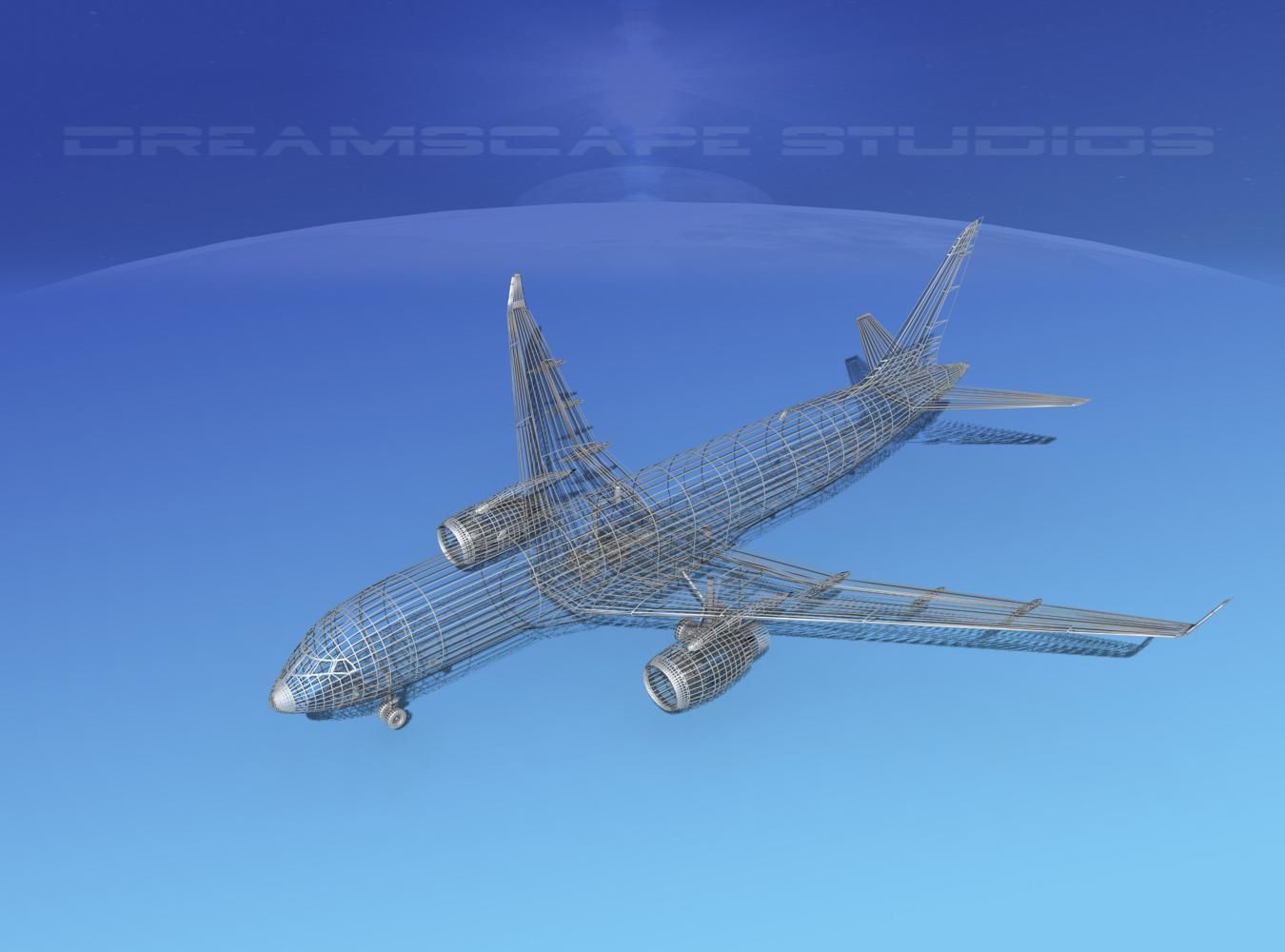 Boeing 787-8 Air Pacifica Charter 3D model_11