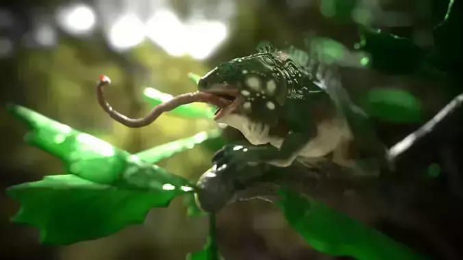 Parody of Andean Dragon 3D model