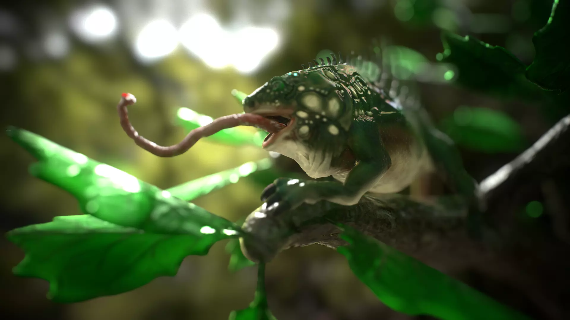 Parody of Andean Dragon 3D model_0