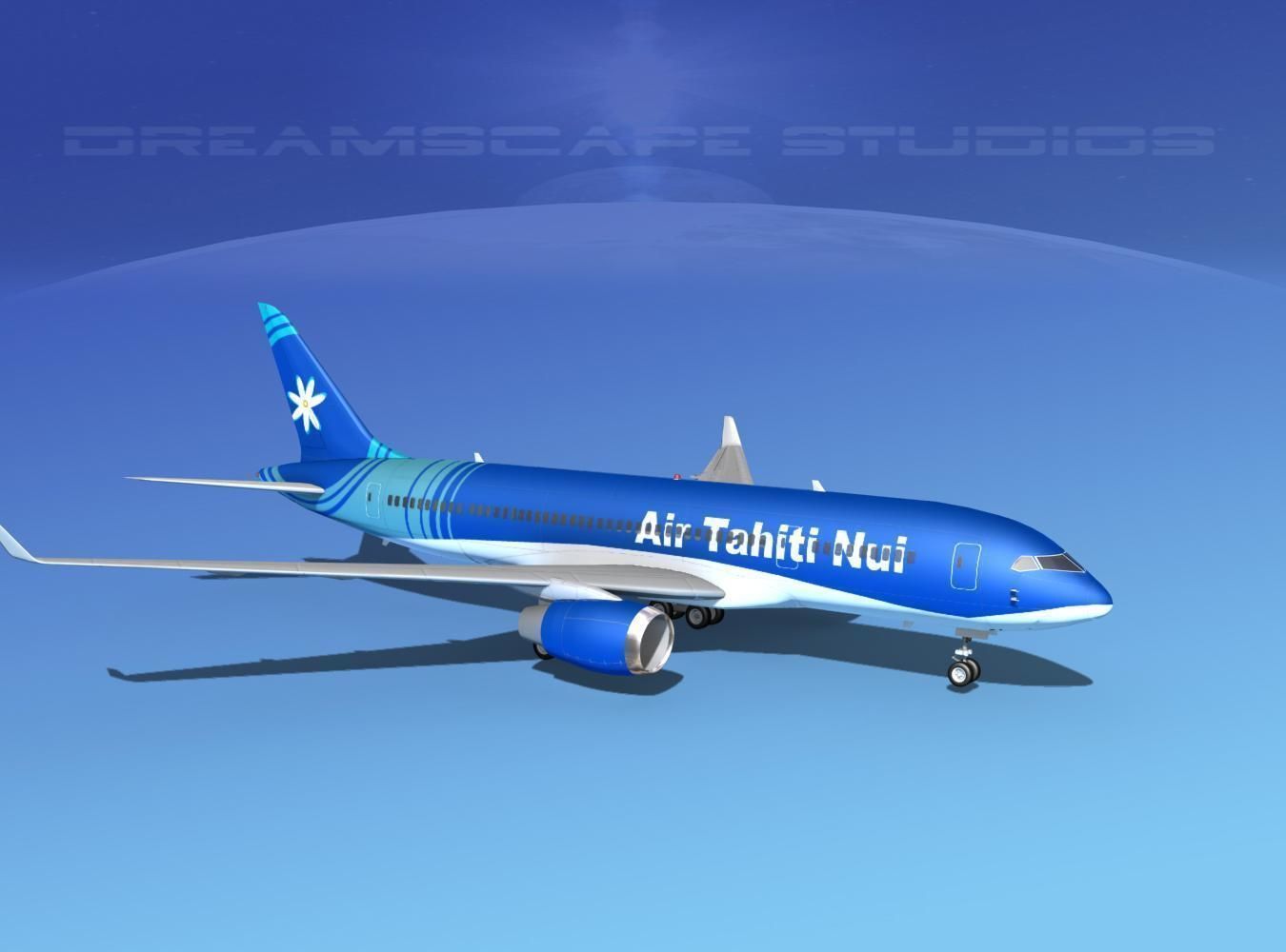 Boeing 787-8 Air Tahiti Nui 3D model_4