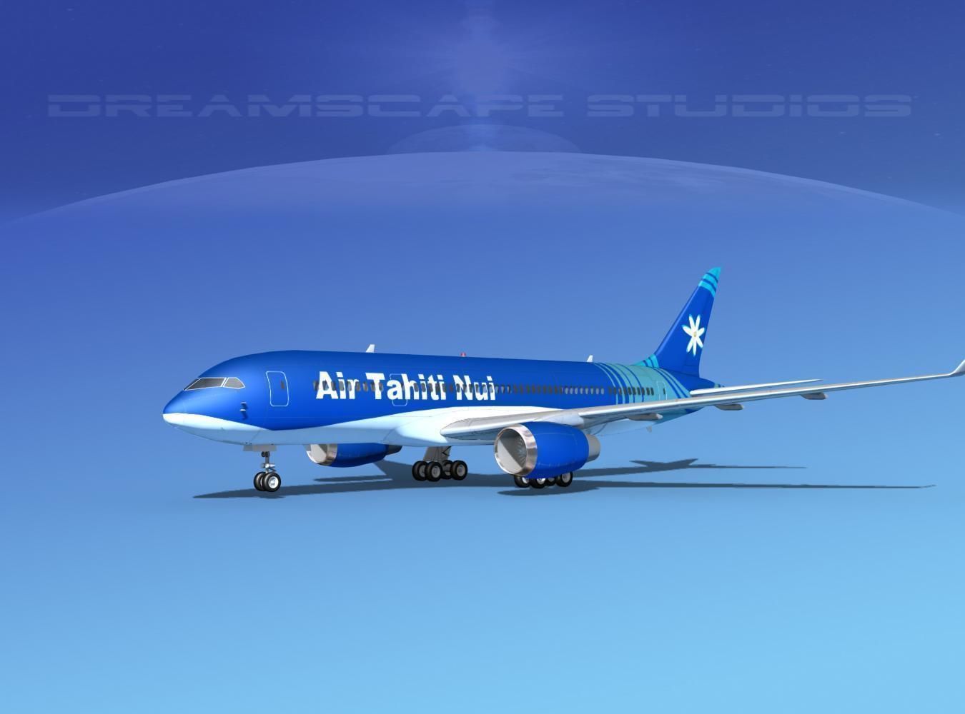 Boeing 787-8 Air Tahiti Nui 3D model_1