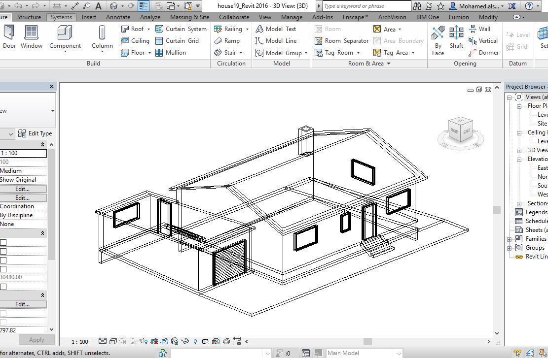 62 Different Revit Models 3D model 3D model_100