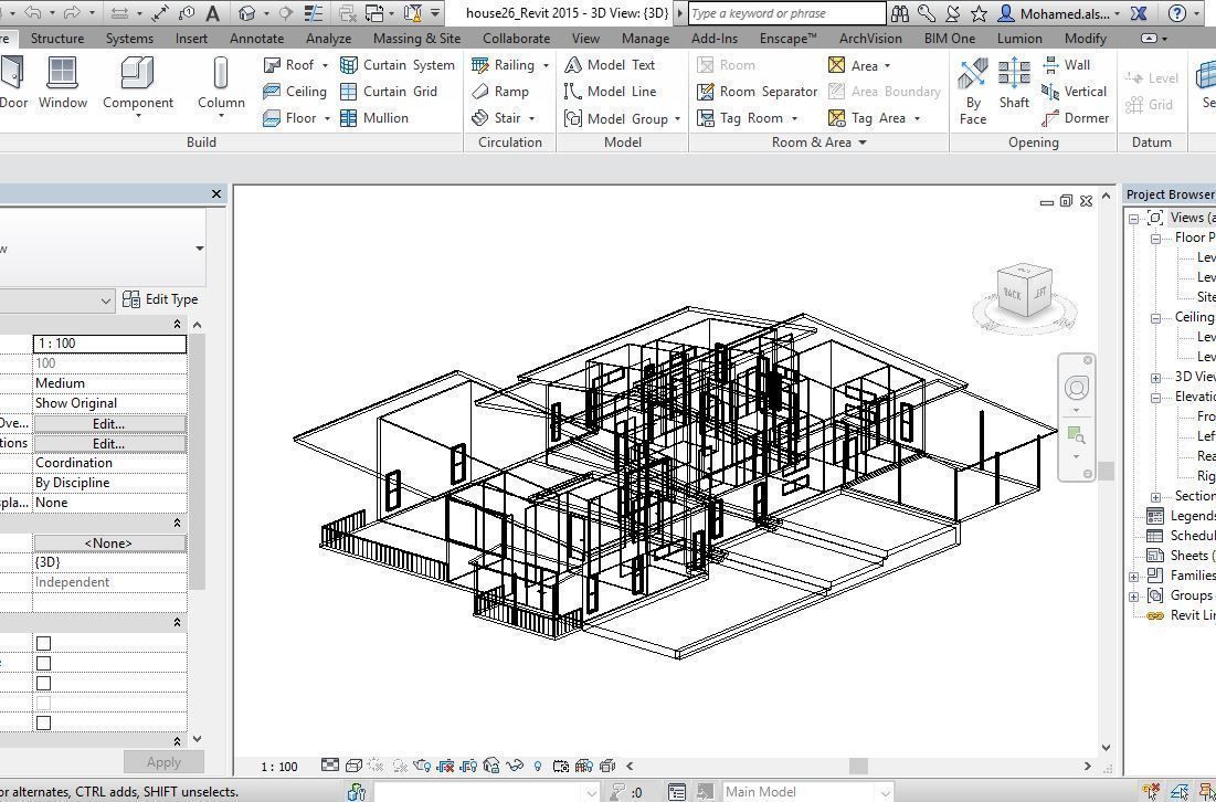 62 Different Revit Models 3D model 3D model_124