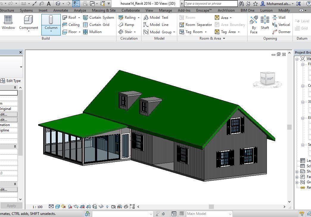 62 Different Revit Models 3D model 3D model_86