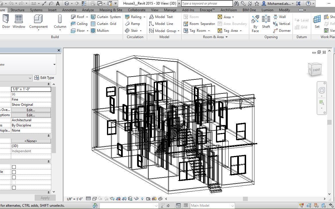 62 Different Revit Models 3D model 3D model_58