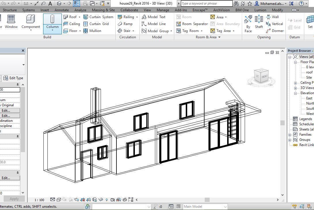 62 Different Revit Models 3D model 3D model_133
