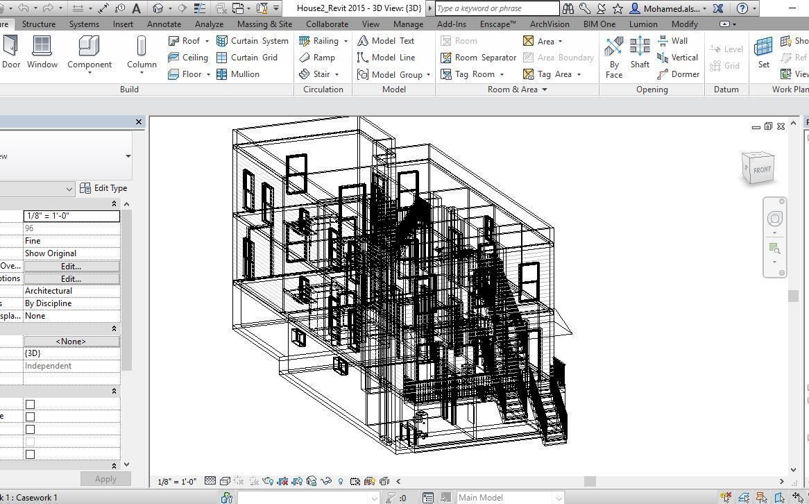 62 Different Revit Models 3D model 3D model_51