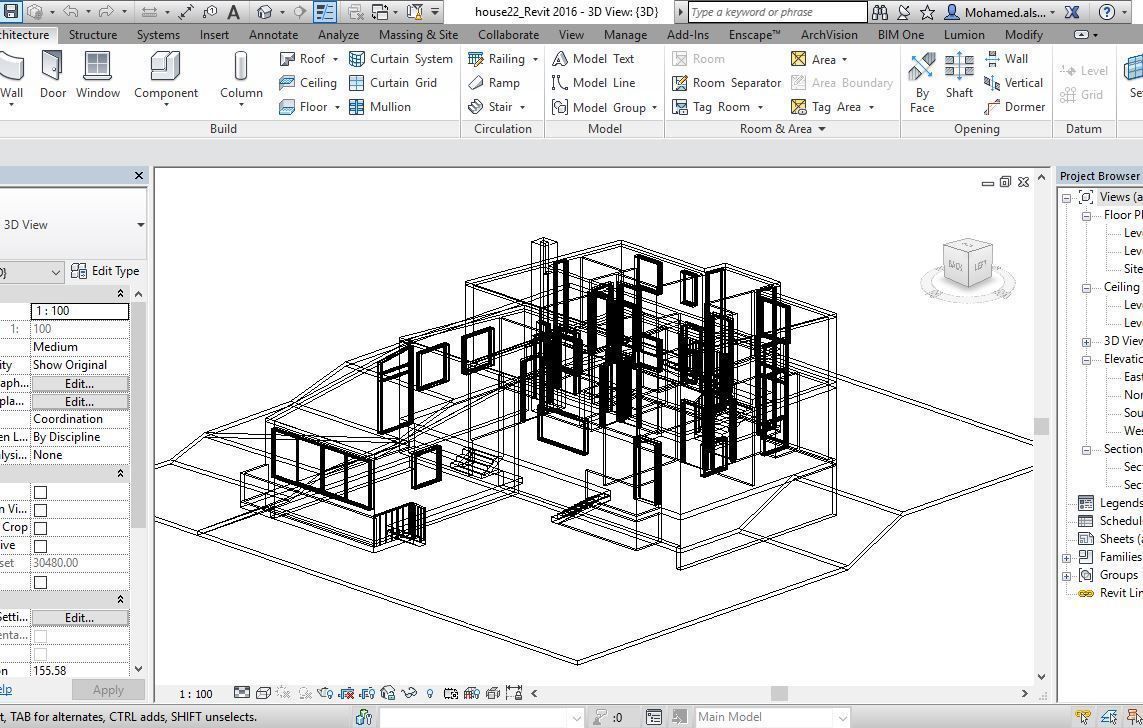 62 Different Revit Models 3D model 3D model_111