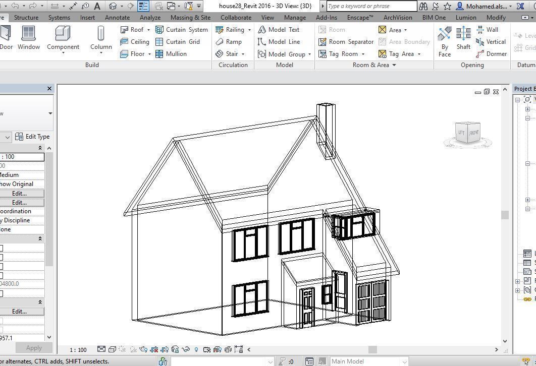 62 Different Revit Models 3D model 3D model_129