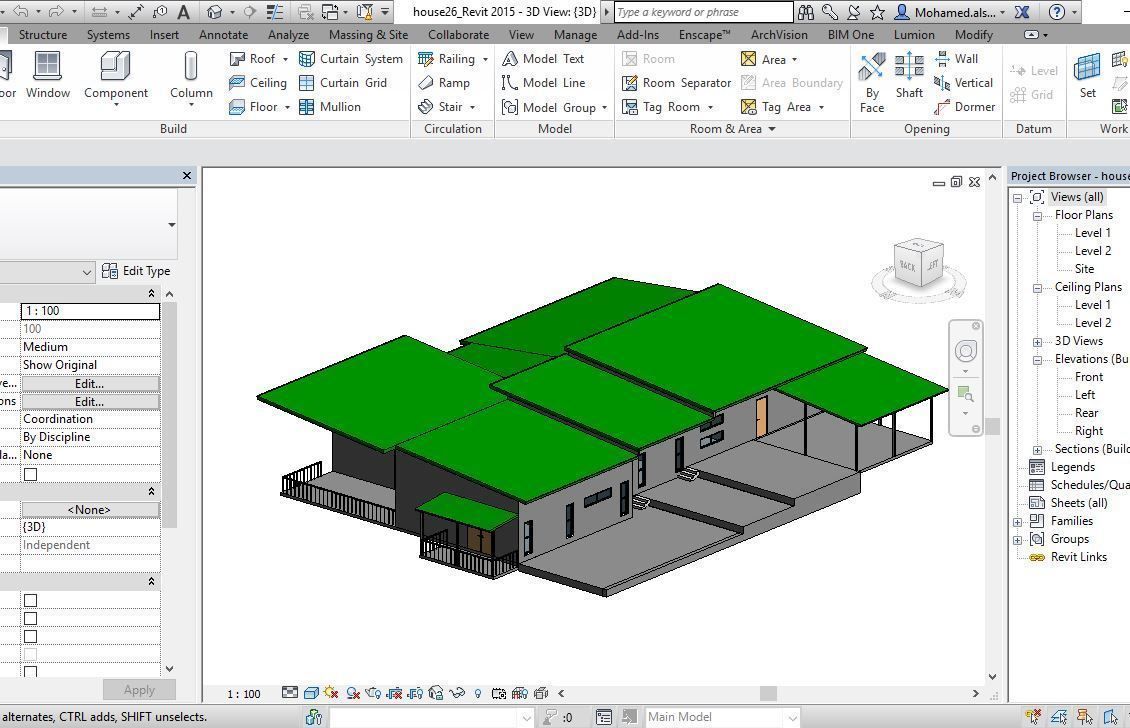 62 Different Revit Models 3D model 3D model_123