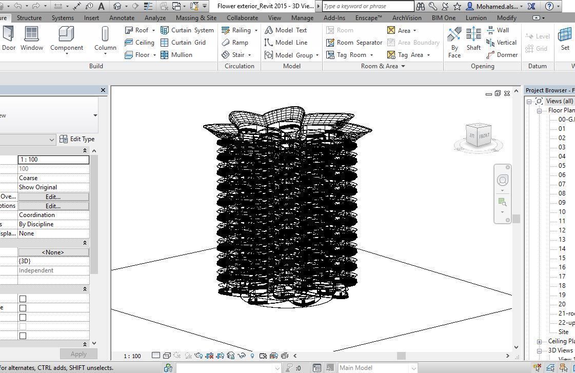 62 Different Revit Models 3D model 3D model_38