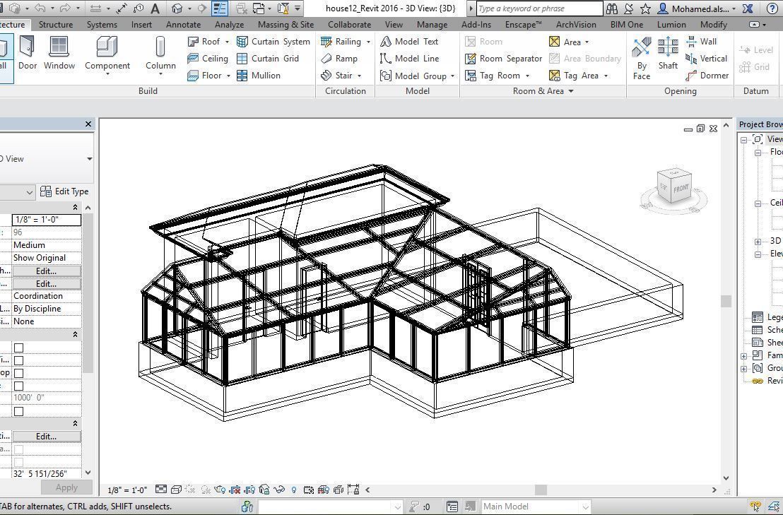 62 Different Revit Models 3D model 3D model_82