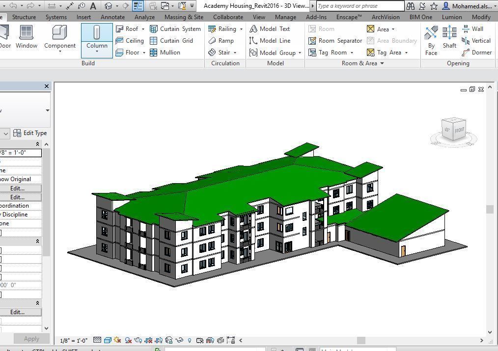 62 Different Revit Models 3D model 3D model_7