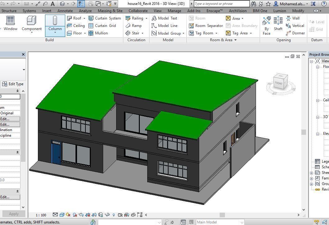 62 Different Revit Models 3D model 3D model_93