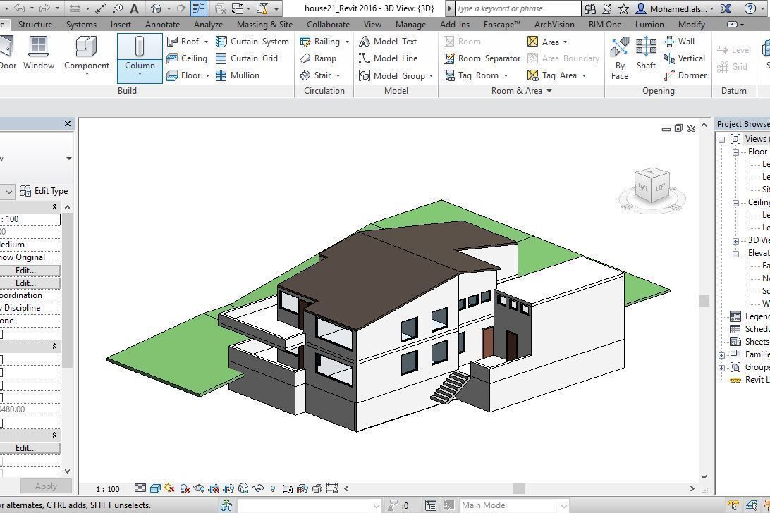 62 Different Revit Models 3D model 3D model_108