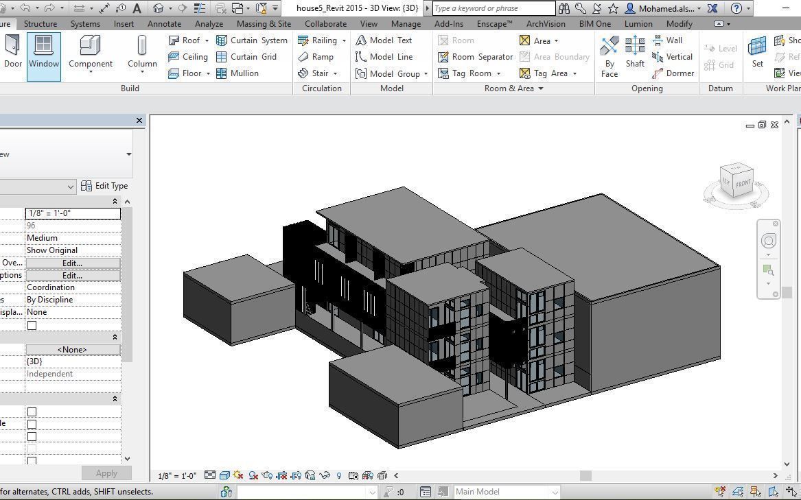 62 Different Revit Models 3D model 3D model_61