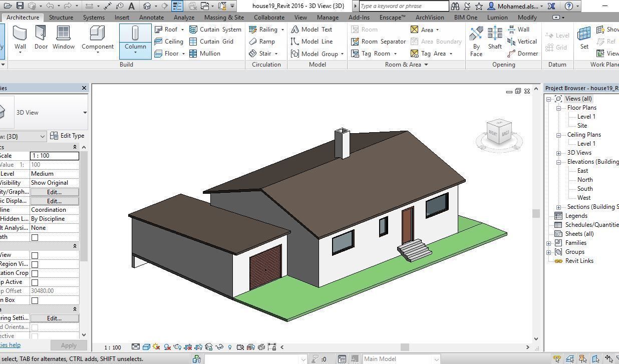 62 Different Revit Models 3D model 3D model_102