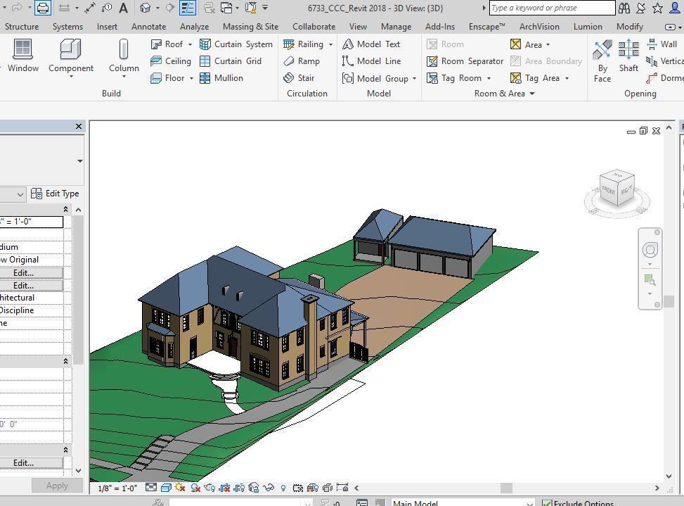 62 Different Revit Models 3D model 3D model_5