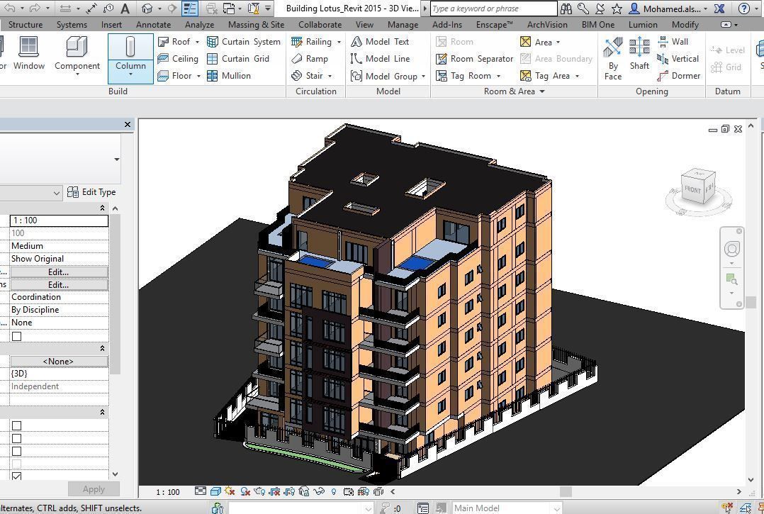 62 Different Revit Models 3D model 3D model_16