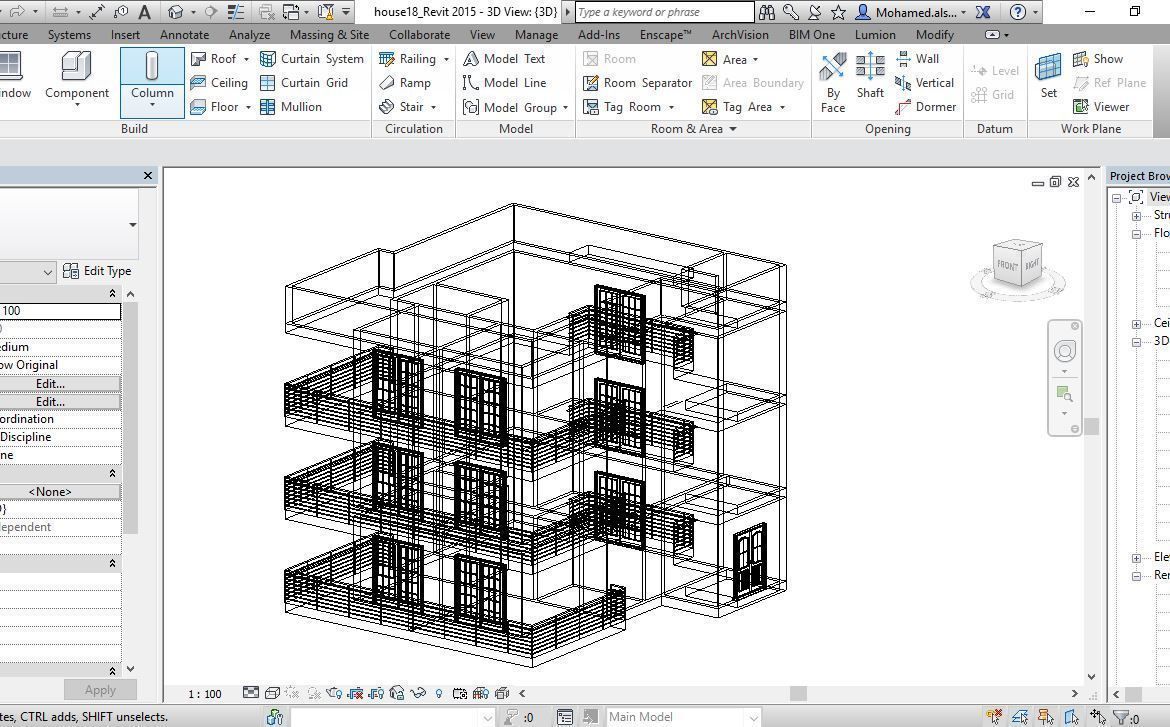 62 Different Revit Models 3D model 3D model_99