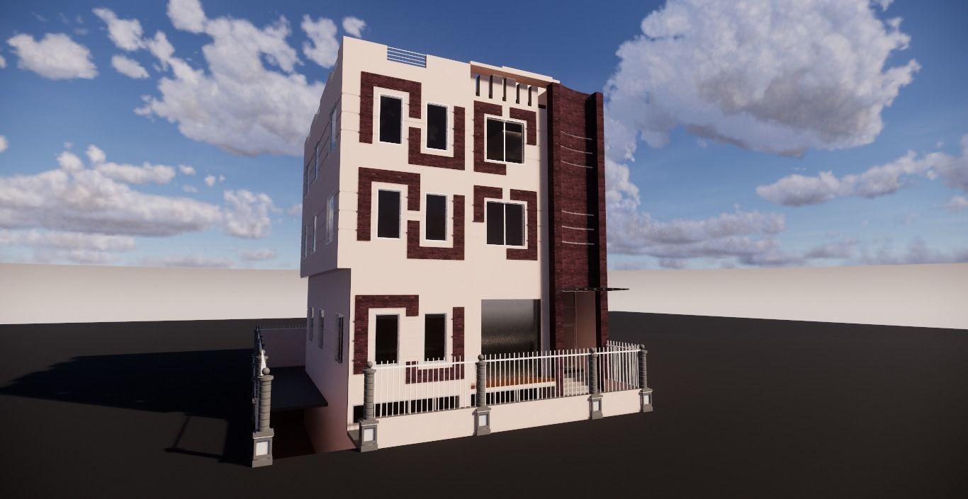 62 Different Revit Models 3D model 3D model_32