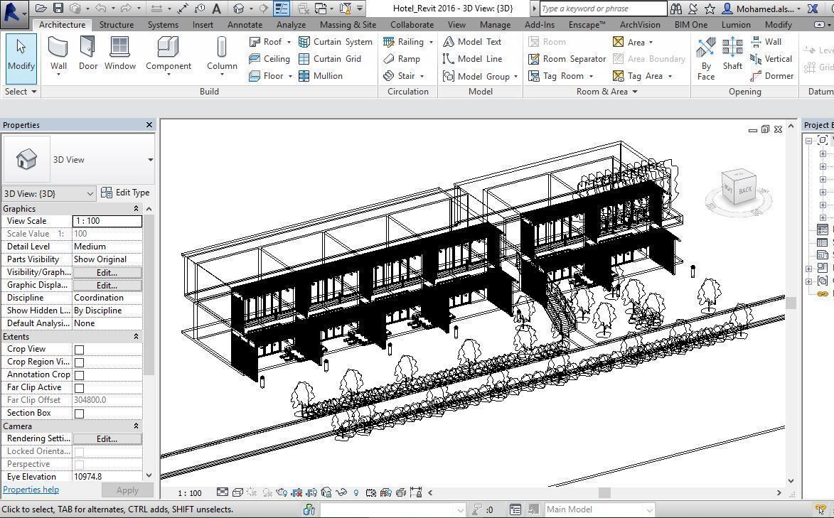 62 Different Revit Models 3D model 3D model_46
