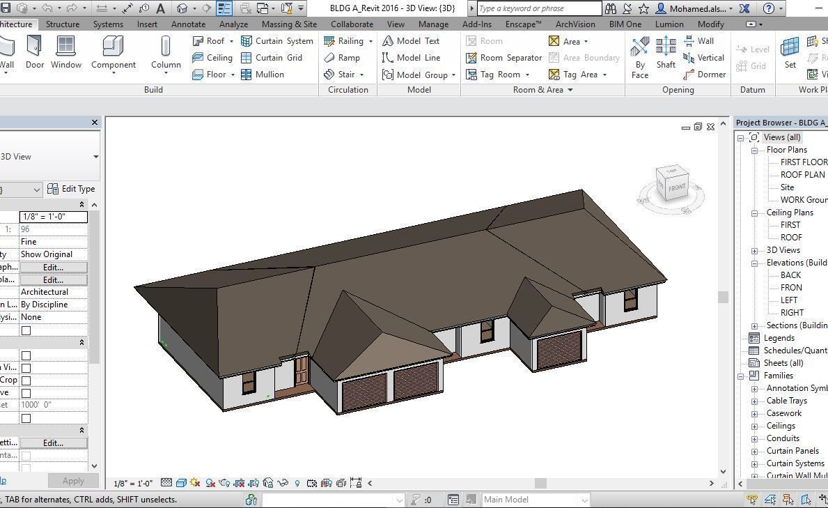 62 Different Revit Models 3D model 3D model_10
