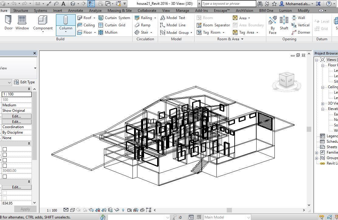 62 Different Revit Models 3D model 3D model_107