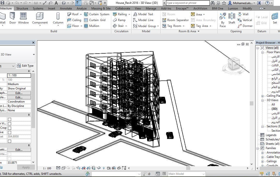 62 Different Revit Models 3D model 3D model_47