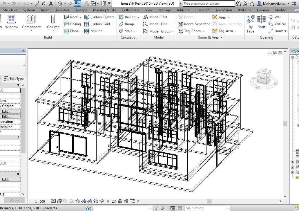 62 Different Revit Models 3D model 3D model_92