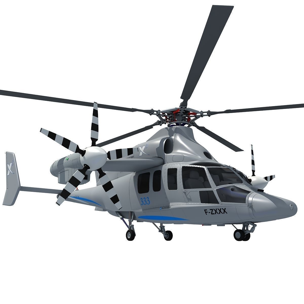 3D Helicopter Models 3D Model Collection_1