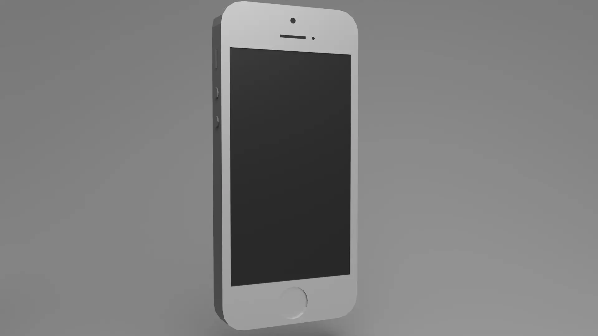 Apple Phone 5 Free low-poly 3D model_0