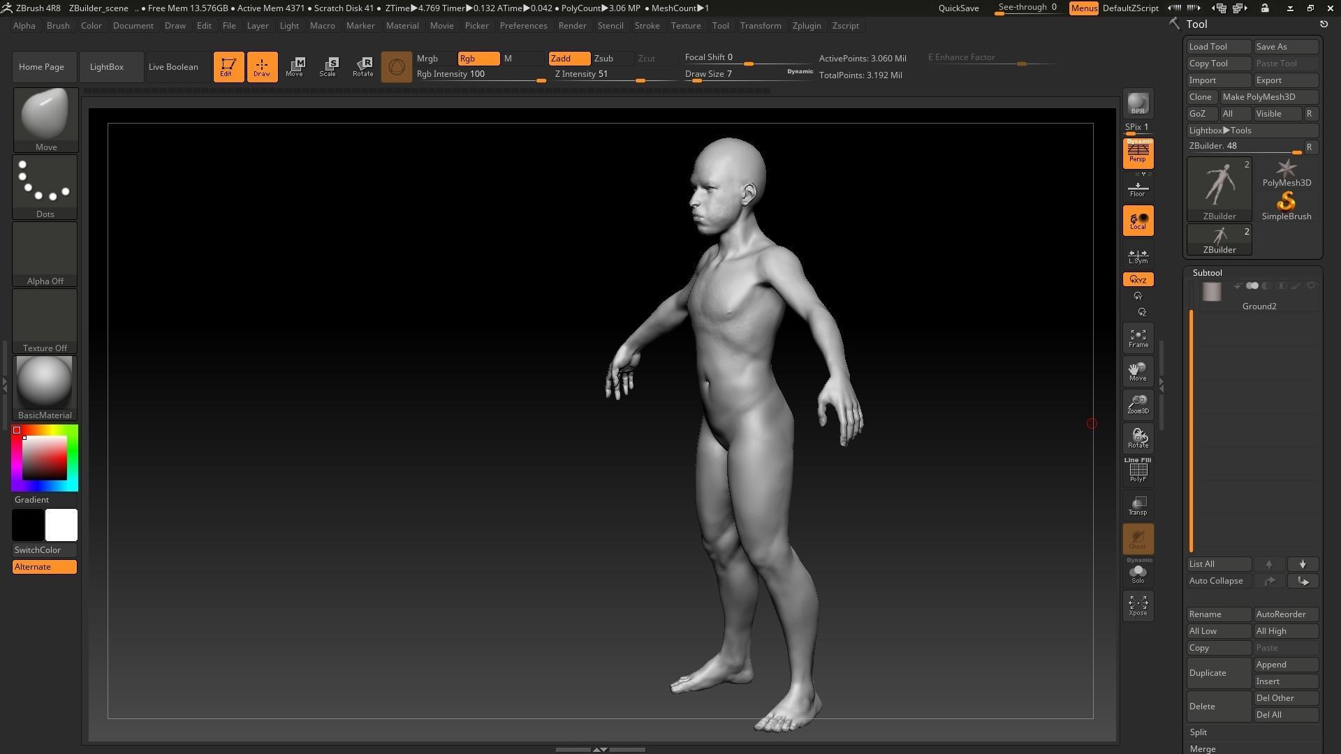 asian kid boy 3D model 2 3D model_8