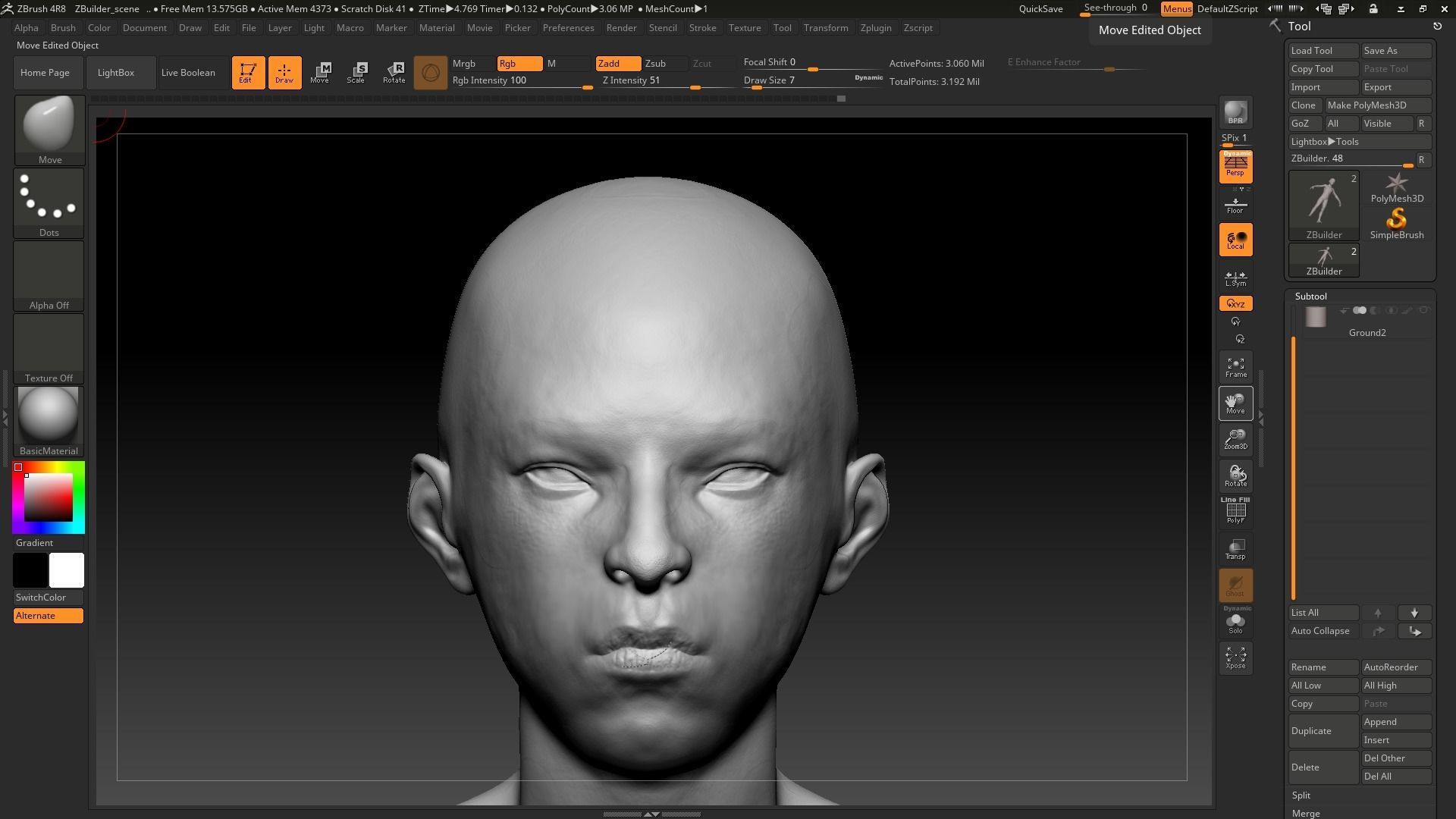asian kid boy 3D model 2 3D model_2