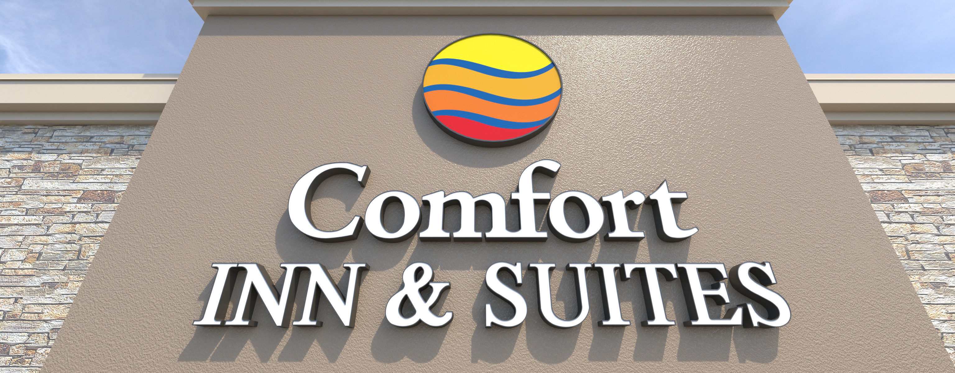 Commercial Building-026 Comfort Inn and Suites Hotel 3D model_1